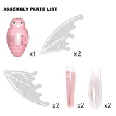 بال فرشته جادویی موزیکال مدل پرنسس با چراغهای LED و حرکت اتوماتیک در فروشگاه ال آی تویز