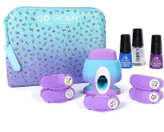 ست اسباببازی طراحی ناخن کیفدار مدل Nail Glam Salon آیتم ۱۴ با استمپر و لاک در فروشگاه ال آی تویز