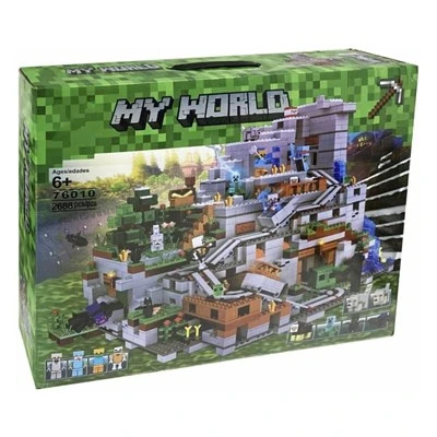 لگو سری ماینکرافت مدل دهکده (The Village) با ۲۶۸۸ قطعه و فیگورهای متنوع در فروشگاه ال آی تویز