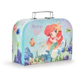 ست عصرانه خوری فلزی Mermaid Tin Tea Set مدل چمدانی با طرح پری دریایی در فروشگاه ال آی تویز