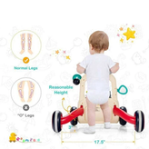 واکر موزیکال چند منظوره هولی تویز مدل ۸۹۹۷ رنگی به همراه پنل بازی آموزشی و چرخهای ضد لغزش در ال آی تویز