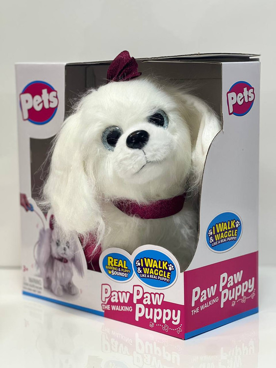 عروسک سگ پولیشی تعاملی Paw Paw The Walking Puppy با قابلیت راه رفتن و پارس کردن در فروشگاه ال آی تویز