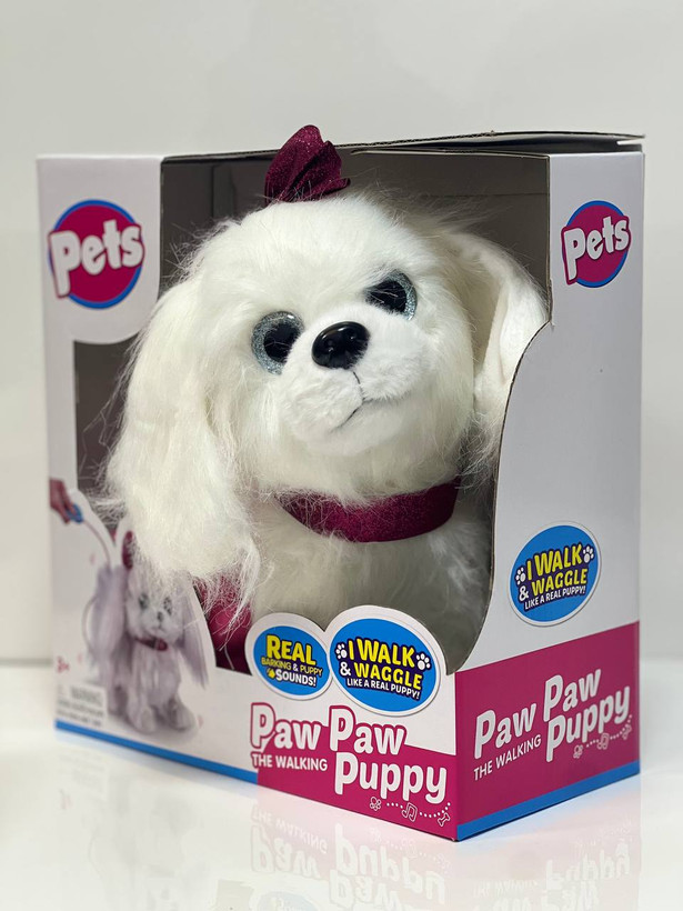 عروسک سگ پولیشی تعاملی Paw Paw The Walking Puppy با قابلیت راه رفتن و پارس کردن در فروشگاه ال آی تویز