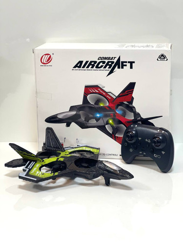 جت پروازی کنترلی شارژی مدل Combat Aircraft با ژیروسکوپ ۶ محوره و قابلیت چرخش ۳۶۰ درجه در فروشگاه ال آی تویز