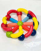 ست ساختنی مغناطیسی ۳۶ قطعه مدل Magnetic Sticks شامل میلههای آهنربایی رنگی و گویهای اتصال در فروشگاه ال آی تویز