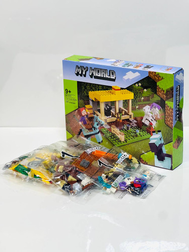 لگو سری ماینکرافت مدل اصطبل (The House Stable) کد ۹۱۱۷۱ با ۲۴۱ قطعه و فیگورهای استیو و اسکلتون در فروشگاه ال آی تویز