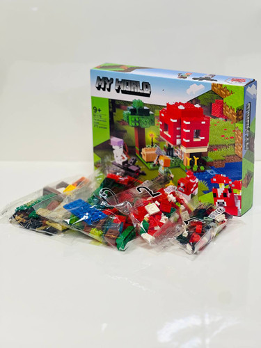 لگو سری ماینکرافت طرح خانه قارچی (The Mushroom House) کد ۹۱۱۷۹ با ۲۷۲ قطعه در فروشگاه ال آی تویز