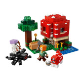 لگو سری ماینکرافت طرح خانه قارچی (The Mushroom House) کد ۹۱۱۷۹ با ۲۷۲ قطعه در فروشگاه ال آی تویز