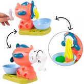 ست خمیر بازی چرخگوشت و نودلساز مدل Choi Mud شامل قالبهای متنوع و خمیرهای رنگی در فروشگاه ال آی تویز