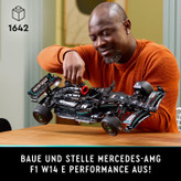 لگو تکنیک مرسدس بنز Mercedes-AMG F1 W14 E Performance کد 42171 با ۱۶۴۲ قطعه برای بزرگسالان در فروشگاه ال آی تویز