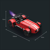 ماشین کنترلی مسابقهای ام زد مدل YY2035 با قابلیت بخار سرد (Mist Spray)، بدنه دیکاست فلزی و افکت صوتی موتور در فروشگاه ال آی تویز