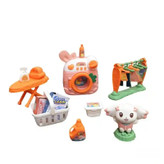 اسباببازی ماشین لباسشویی سری Modern Kitchen با قابلیت چرخش مخزن، افکت صوتی و نوری همراه با لوازم جانبی در فروشگاه ال آی تویز