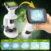 میکروسکوپ دیجیتال هوشمند مدل WIFI دارای نمایشگر ۲.۴ اینچی، قابلیت اتصال به موبایل و بزرگنمایی ۱۰۰۰ برابر در فروشگاه ال آی تویز