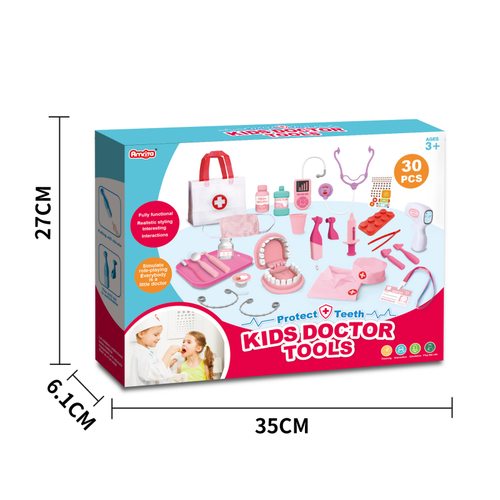 ست دکتر دندانپزشکی باتری خور با لباس ایتم ۴-۸۳