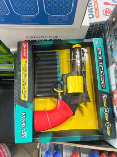 تفنگ اسباب بازی هفت تیر ابری