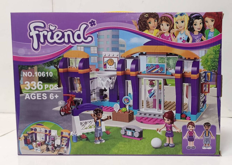لگو دخترانه سری فرندز مدل باشگاه ورزشی و سالن بدنسازی Friends Sports Center 336pcs کد ۱۰۶۱۰ در فروشگاه ال آی تویز