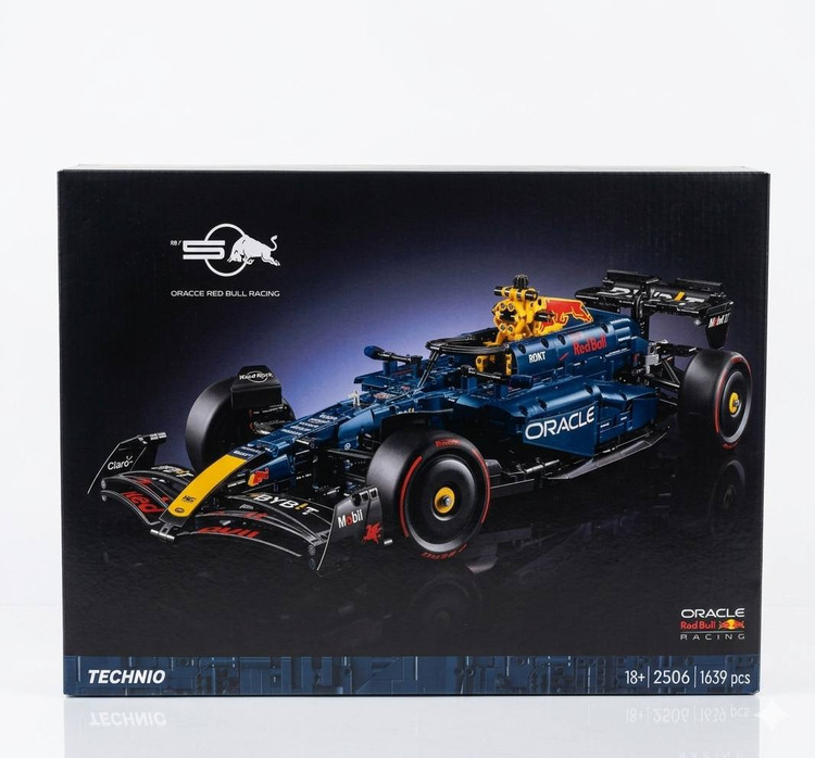 لگو ماشین فرمول ۱ ردبول ۱۶۳۹ قطعه سری تکنیک Oracle Red Bull Racing مدل کلکسیونی غولپیکر کد ۲۵۰۶ در فروشگاه ال آی تویز