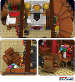 لگو کلبه سوئیسی جنگلی ۳۳۹۸ قطعه کد ۱۶۰۵۳ Lego