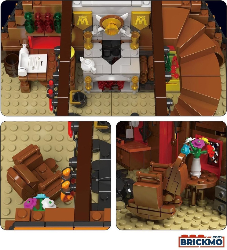 لگو کلبه سوئیسی جنگلی ۳۳۹۸ قطعه کد ۱۶۰۵۳ Lego