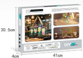 تابلو نقاشی چراغدار آکریلیکی سایز بزرگ DIY با ماژیکهای رنگی و پایه نوری کد ۳۶۱۲ ال آی تویز